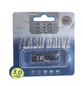 - Usb flash drive 3bs 16gb 3.0 black (3bs16gb3bk)