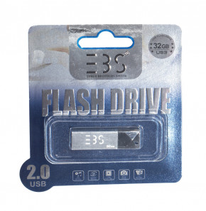 - Usb flash drive 3bs 32gb 2.0 silver (3bs32gb2sr)