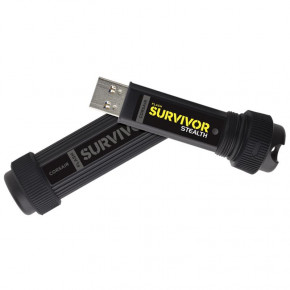  USB 3.0 128GB Corsair Flash Survivor Stealth waterproof 200m Grey (CMFSS3B-128GB) 3