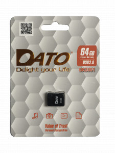 - Dato USB2.0 D3001 64GB Black (DK3001B-64G)