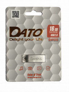 - Dato USB2.0 DS7002 16GB Silver (DS7002S-16G)