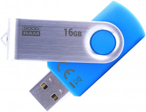 USB Flash Goodram UTS-2 Twister USB 2.0 16Gb Blue #I/S