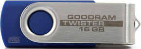 USB Flash Goodram UTS-2 Twister USB 2.0 16Gb Blue #I/S 3