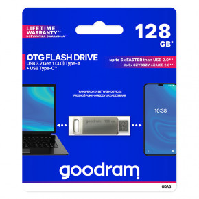  GoodRAM 128GB USB 3.2 ODA3 Metal, Retail (ODA3-1280S0R11) 6