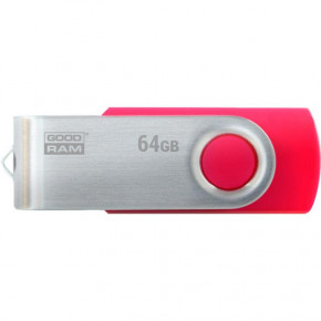 - USB 3.0 64Gb GoodRam Twister Red (UTS3-0640R0R11)