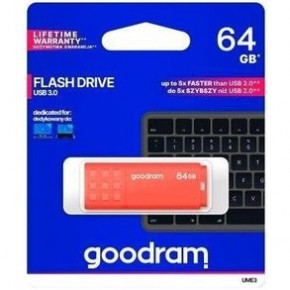  USB 3.0 64GB GoodRam UME3 Orange (UME3-0640O0R11) 4