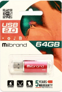  Mibrand Cougar 64Gb Red 3