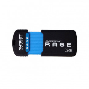 - Patriot USB3.1 Gen.1 Supersonic Raget XT 32GB Black-Blue (PEF32GSRUSB)