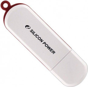 USB Flash Silicon Power LUX mini 320 32Gb White #I/S