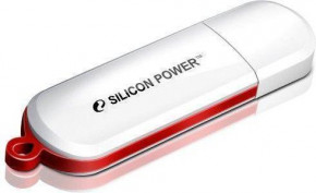 USB Flash Silicon Power LUX mini 320 32Gb White #I/S 3