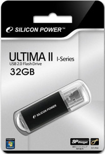 USB Flash Silicon Power Ultima II I-series 32Gb Black #I/S 5