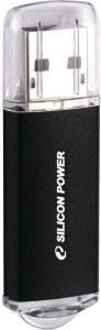 USB Flash Silicon Power Ultima II I-series 16Gb Black #I/S