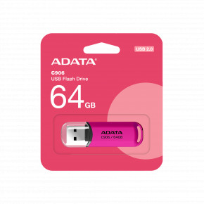  - A-DATA C906 USB2.0 64GB Pink (AC906-64G-RPP) (2)