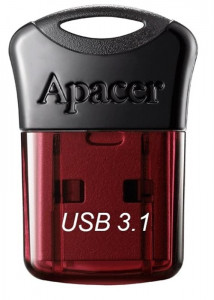 - USB 3.1 16GB Apacer AH157 Black/Red (AP16GAH157R-1)