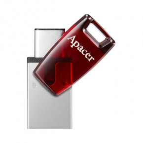 - USB3.1 Type-C 32GB Apacer AH180 Red (AP32GAH180R-1)