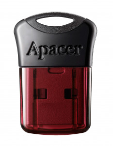 - USB 3.2 64GB Apacer AH157 Black/Red (AP64GAH157R-1)