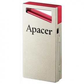  Apacer USB2.0 AH112 64GB Silver-Red (AP64GAH112R-1)