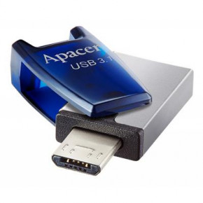 USB   Apacer 64GB AH179 Blue USB 3.1 OTG (AP64GAH179U-1) (WY36dnd-210309)