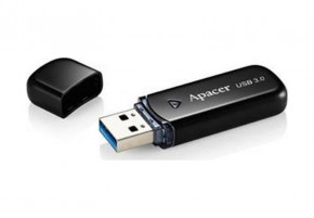  USB 3.0 64GB Apacer AH355 Black (AP64GAH355B-1) 3