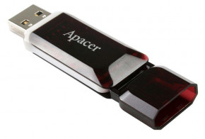 USB Flash Apacer AH321 USB 2.0 16GB Black #I/S 4