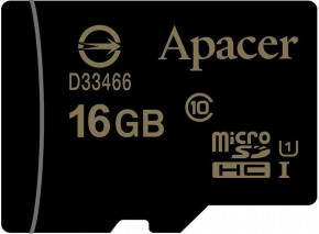   Apacer microSDHC/SDXC class 10 UHS-1 SD adapter 16Gb #I/S 4