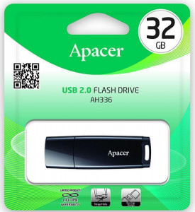 USB Flash Apacer AH336 32GB Black #I/S 3