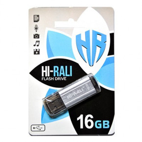  USB 16GB Hi-Rali Stark Series Silver (HI-16GBSTSL)