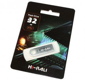 - 32GB Hi-Rali Shuttle Series Silver (HI-32GBSHSL)