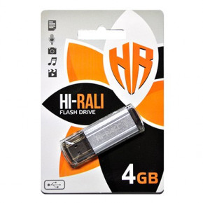  USB 4GB Hi-Rali Stark Series Silver (HI-4GBSTSL)