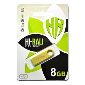  USB 8GB Hi-Rali Shuttle Series Gold (HI-8GBSHGD)