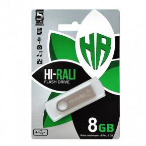  USB Hi-Rali 8GB Shuttle  Silver HI-8GBSHSL 3