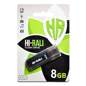  USB 8GB Hi-Rali Stark Series Black (HI-8GBSTBK)