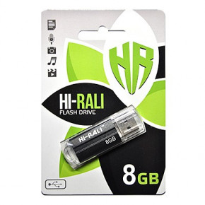  USB 2.0 8GB Hi-Rali Corsair Series Black (HI-8GBCORBK)