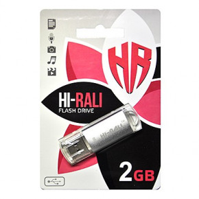 - USB 2GB Hi-Rali Rocket Series Silver (HI-2GBRKTSL)