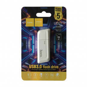  USB Hoco UD11 Wisdom USB 3.0 16Gb white