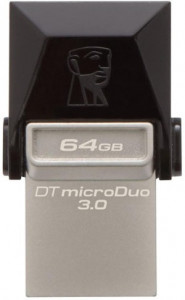 Flash Drive Kingston DT MicroDuo 64GB OTG USB 3.0