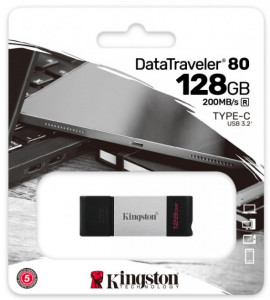   KINGSTON DT80 128GB, Type-C, USB 3.2 6