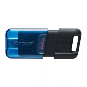 - USB3.2 64GB Type-C Kingston DataTraveler 80 M Blue/Black (DT80M/64GB)