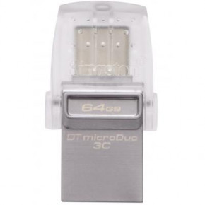  USB 3.1 64Gb Kingston DataTraveler microDuo 3C (DTDUO3C/64GB)