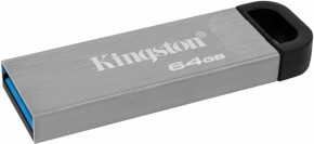 - USB 3.2 Kingston 64GB DataTraveler Kyson silver/black (DTKN/64GB) 3