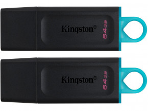 - USB3.2 64GB Kingston DataTraveler Exodia Black/White 2 Pieces (DTX/64GB-2P)