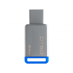  USB 64Gb Kingston DT 50 Grey Blue 