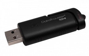  USB 64GB Kingston DataTraveler 104 Black (DT104/64GB)