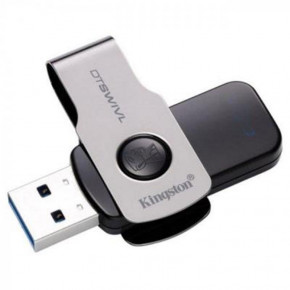  USB 3.1 16GB Kingston DataTraveler Swivl Black (DTSWIVL/16GB)