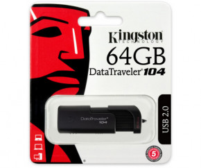 Kingston DataTraveller 104 64  (DT104/64GB) 5