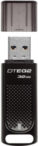 USB Flash Kingston DataTraveler Elite G2 USB 3.1 32GB Black #I/S