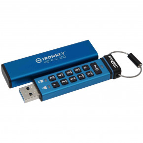   Kingston 32GB IronKey Keypad 200 (IKKP200/32GB) (0)