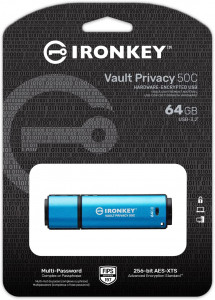 USB-    Kingston 64GB IronKey Vault Privacy 50C (IKVP50C/64GB) 6