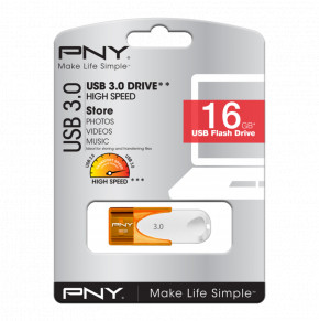 - USB PNY 16GB Attache4 Orange (FD16GATT430-EF) 4