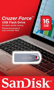 USB Flash SanDisk USB Cruzer Force 16Gb Silver #I/S 4